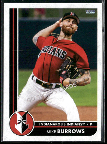 2025 Indianapolis Indians Mike Burrows