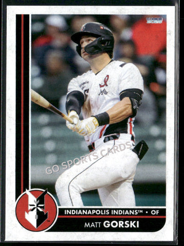 2025 Indianapolis Indians Matt Gorski