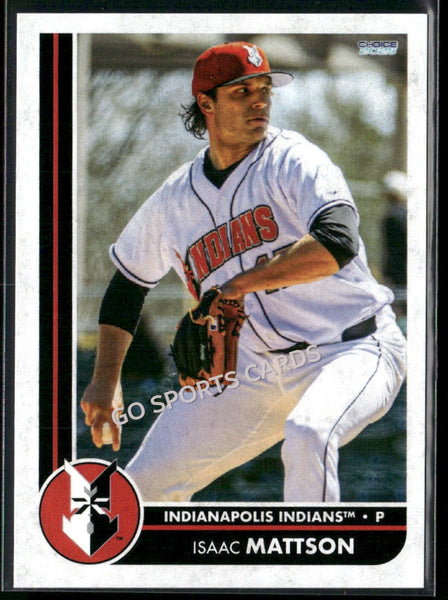 2025 Indianapolis Indians Isaac Mattson