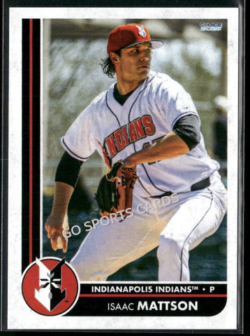 2025 Indianapolis Indians Isaac Mattson