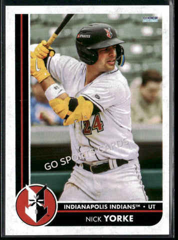 2025 Indianapolis Indians Nick Yorke