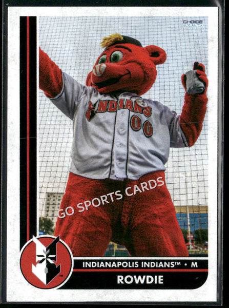 2025 Indianapolis Indians Rowdie Mascot