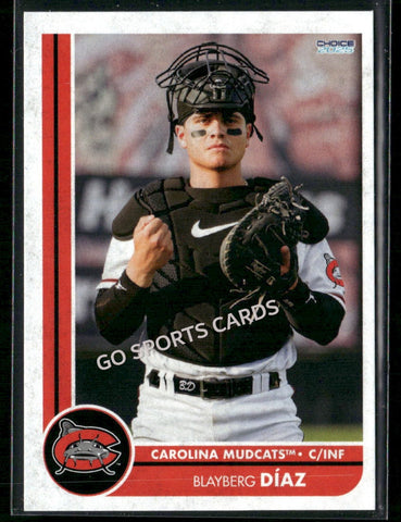 2025 Carolina Mudcats Blayberg Diaz