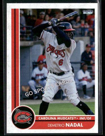 2025 Carolina Mudcats Demetrio Nadal