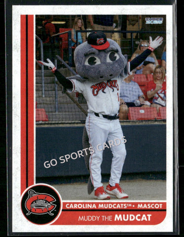 2025 Carolina Mudcats Muddy The Mudcat