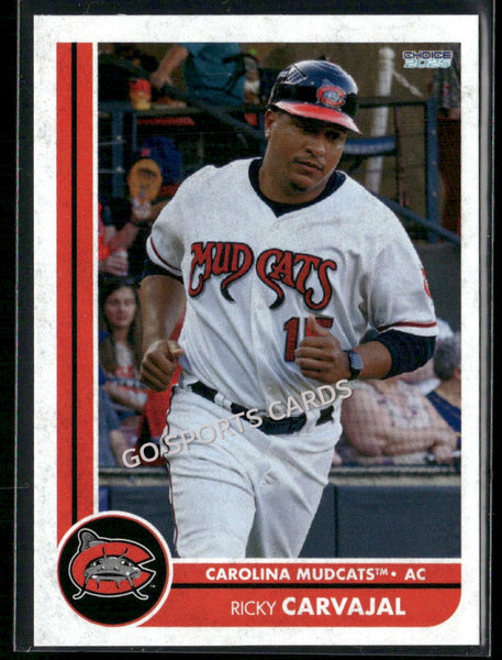 2025 Carolina Mudcats Rickey Carvajal