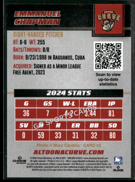 2025 Altoona Curve Emmanuel Chapman