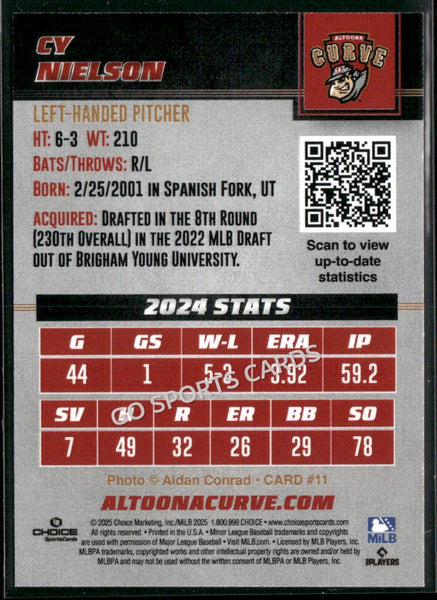 2025 Altoona Curve CY Nielson