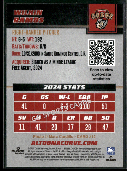 2025 Altoona Curve Wilkin Ramos