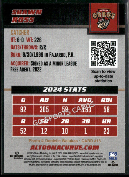 2025 Altoona Curve Shawn Ross