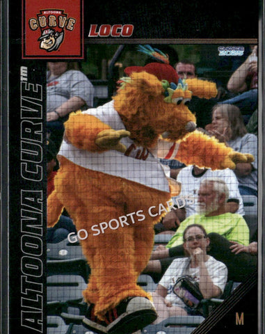 2025 Altoona Curve LOCO Mascot