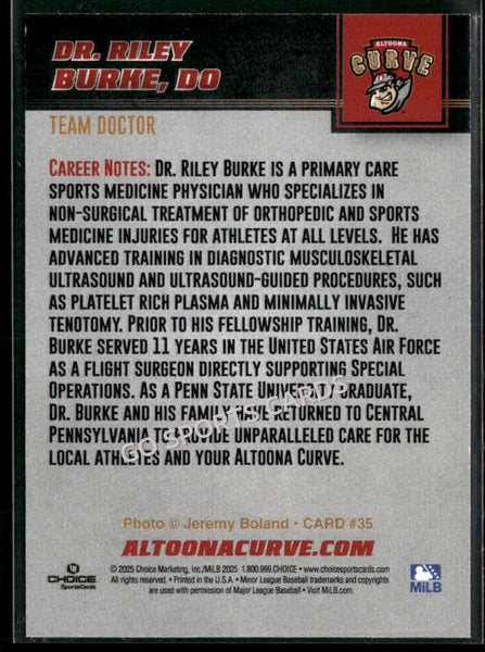 2025 Altoona Curve DR Riley Burke DO