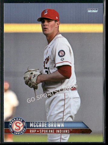 2025 Spokane Indians McCade Brown