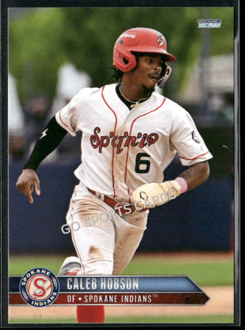 2025 Spokane Indians Caleb Hobson