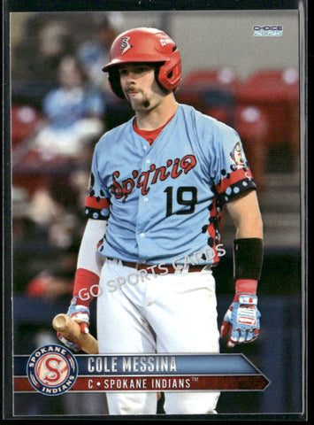 2025 Spokane Indians Cole Messina