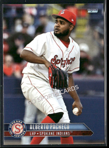 2025 Spokane Indians Alberto Pacheco