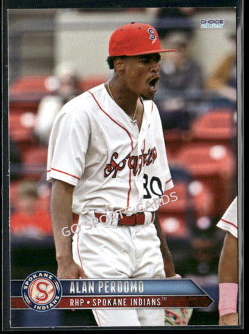 2025 Spokane Indians Alan Perdomo