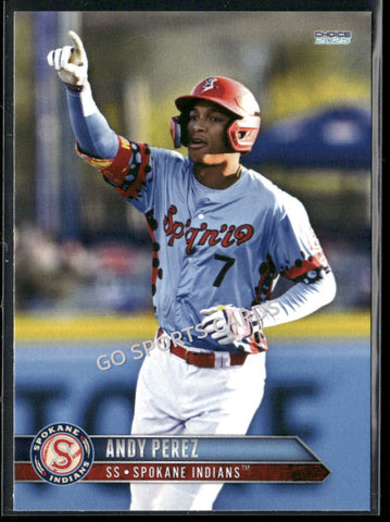 2025 Spokane Indians Andy Perez