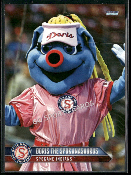 2025 Spokane Indians Doris The Spokanasaurus