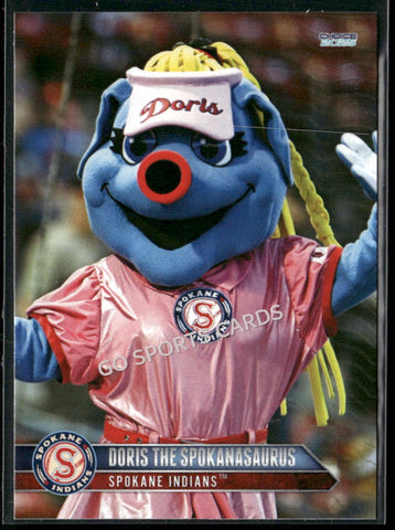 2025 Spokane Indians Doris The Spokanasaurus