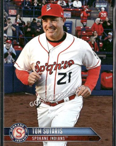 2025 Spokane Indians Tom Sutaris