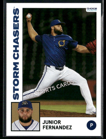 2025 Omaha Storm Chasers Junior Fernandez