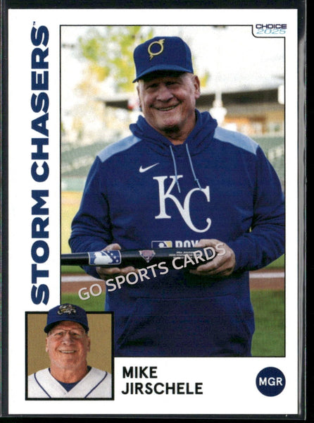 2025 Omaha Storm Chasers Mike Jirschele