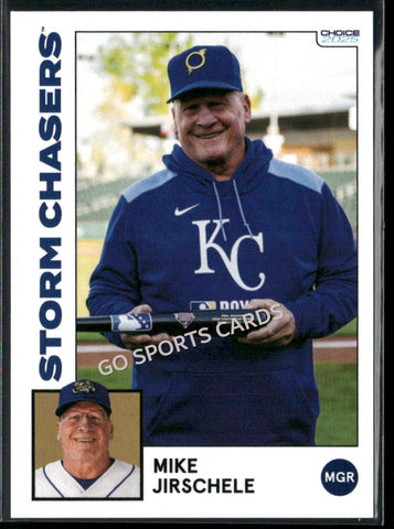 2025 Omaha Storm Chasers Mike Jirschele