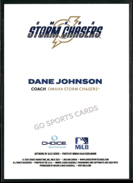 2025 Omaha Storm Chasers Dane Johnson