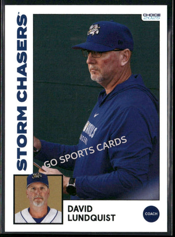 2025 Omaha Storm Chasers David Lundquist