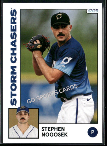 2025 Omaha Storm Chasers Stephen Nogosek