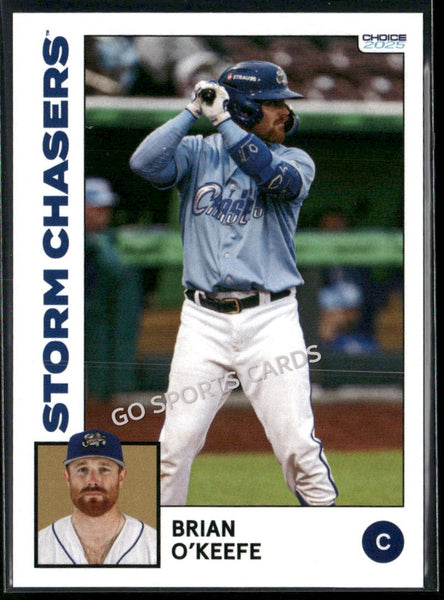 2025 Omaha Storm Chasers Brian O'Keefe