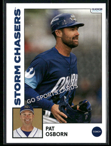 2025 Omaha Storm Chasers Pat Osborn