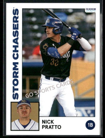 2025 Omaha Storm Chasers Nick Pratto