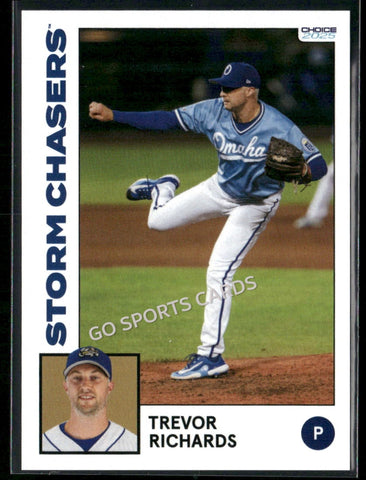 2025 Omaha Storm Chasers Trevor Richards