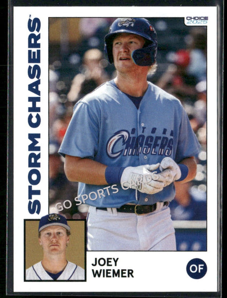 2025 Omaha Storm Chasers Joey Wiemer