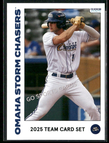 2025 Omaha Storm Chasers Jac Caglianone - Checklist
