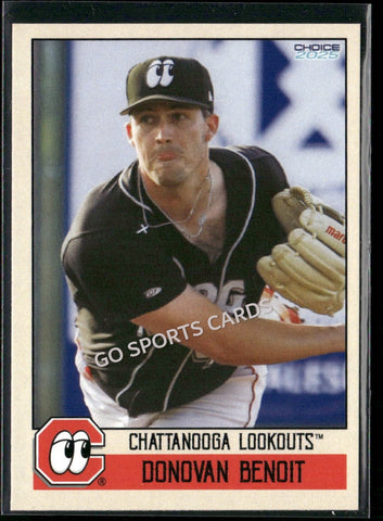 2025 Chattanooga Lookouts Donovan Benoit