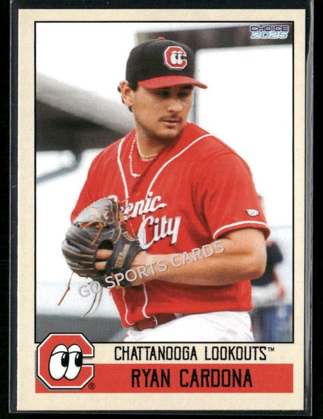 2025 Chattanooga Lookouts Ryan Cardona