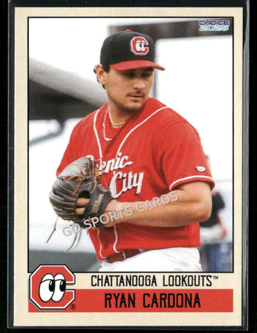 2025 Chattanooga Lookouts Ryan Cardona