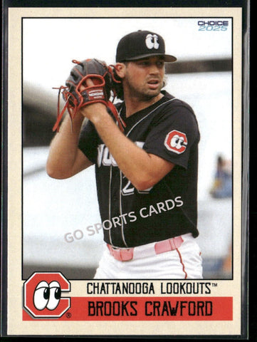 2025 Chattanooga Lookouts Brooks Crawford