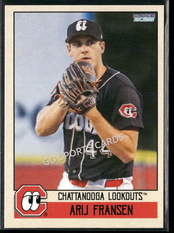 2025 Chattanooga Lookouts Arij Fransen