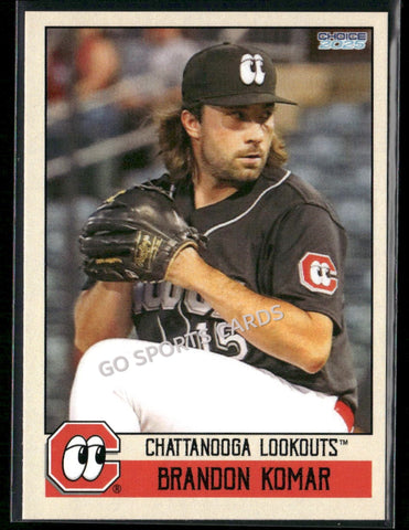 2025 Chattanooga Lookouts Brandon Komar