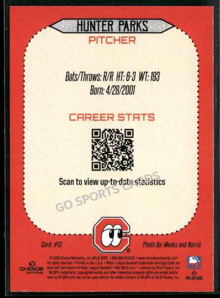 2025 Chattanooga Lookouts Hunter Parks