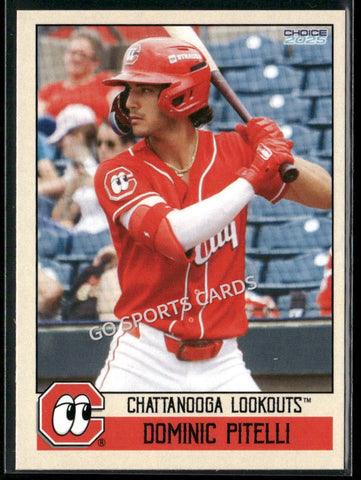 2025 Chattanooga Lookouts Dominic Pitelli