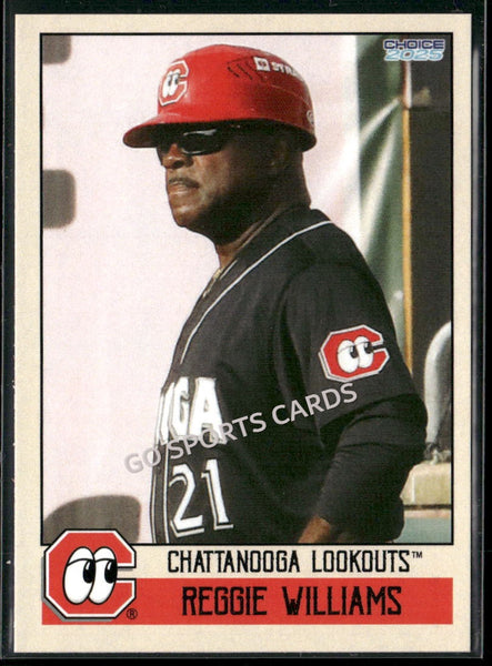 2025 Chattanooga Lookouts Reggie Williams