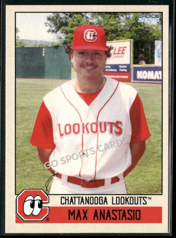 2025 Chattanooga Lookouts Max Anastasio