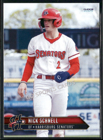 2025 Harrisburg Senators Nick Schnell
