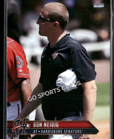 2025 Harrisburg Senators Don Neidig