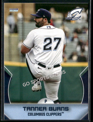2025 Columbus Clippers Tanner Burns